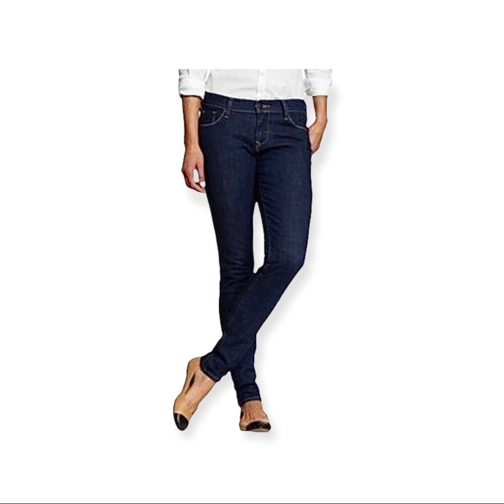 Old Navy Sweetheart Skinny Jeans Dark Rinse Medium Rise 12 Short